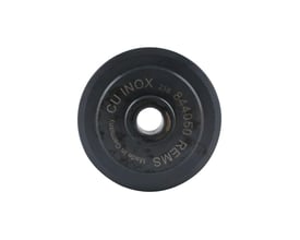 Rems Cu-INOX skærehjul med serienummer 844050 216, tydeligt mærket 'Made in Germany' og 'REMS'.