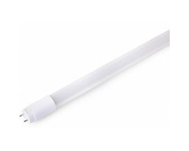 LEDlife T8 PRO LED-lysstofrør på 330 mm og 5 W med hvidt rør og synlige stikben i enden.
