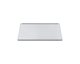 Franke stålbordplade Basic BSV 1610 U med integreret vask, lavet af rustfrit stål med en 30mm tykkelse.