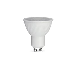 V-TAC VT-275 LED spotlight med GU10 fatning, fremstillet i hvidt plast med synlige metalben.