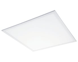 SG Armaturen Sense Pro X 600x600mm LED panel i hvid med 3000K farvetemperatur og DALI-styring.
