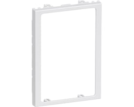 Lauritz Knudsen Clicline AB Universal ramme i hvid med en 1 meter længde og antibakteriel overflade.