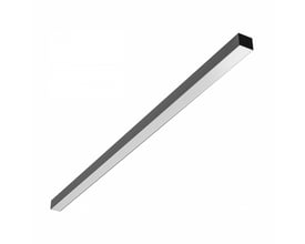 SpectrumLED ALLDAY BASIC 3CCT LED-loftlampe med lang, slank form, hvid lysflade og mørk kant.