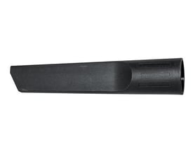 Sort Starmix fugemundstykke med lang, flad spids, set fra siden; modellen har Ø35 mm tilslutning.