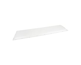 SpectrumLED 120x30 LED panel med hvid kant, 40W, 4800 lumen, 6000K kold hvid lys, måler 1195x295 mm.