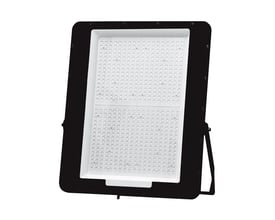 V-TAC VT-1055-1 LED projektør med sort hus og 160.000 lumen lysstyrke på hvid baggrund.