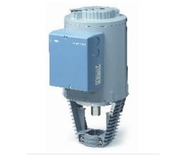 Siemens SKB62UA elektrohydraulisk ventilaktuator, 24V, modulerende, med 2800N trykkraft og 20mm vandring.