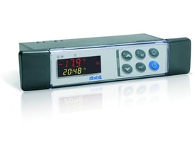 Dixell PRIME XW260L køle- og frostrumsstyring med 230 V og 3 følere, set forfra med display og betjeningsknapper.