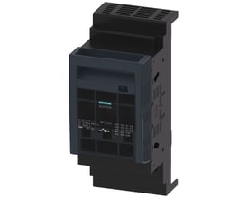 Siemens SENTRON sikringsafbryder 3NP1, 3-polet, NH000, 160A med tydelig mærkning af specifikationer og Siemens logo på fronten.