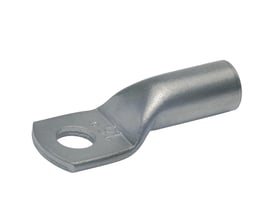 Klauke rørkabelsko i nikkel med M6 hulstørrelse til 1,5-2,5 mm² ledere, vist isoleret mod hvid baggrund.