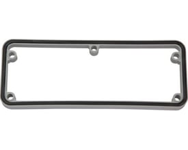 Fibox mellemflange MB10391-PM i grå polycarbonat med tætningsliste til 25mm afstand mellem kabinetter.