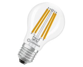 Ledvance LED-standardpære i klar klassisk form med synlige filamenter og E27-skruesokkel, 11 W og 6500 K.