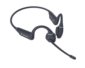 Zmartgear BC BT trådløst headset set fra siden, fremhæver boommikrofonen og knogleledningsteknologien.