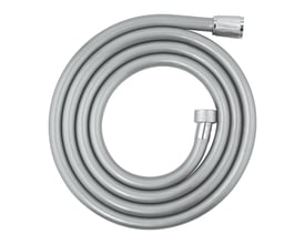 Grohe VitalioFlex Trend QuickFix bruseslange på 2000 mm i krom med krom-tilslutningsmøtrikker og AntiFold-design.