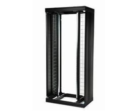 CommScope NETpodium sidepanel til højre side i sort udførelse, set forfra uden indhold.