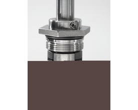 Grundfos akseltætningssæt HQQV SMCR, detalje af metaldele med skruer og gevind på hvid baggrund.