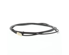 Omron Smartstep 2/G-serien bremsekabel, 10 meter, hvidt stik med sort kabel snoet sammen på hvid baggrund.