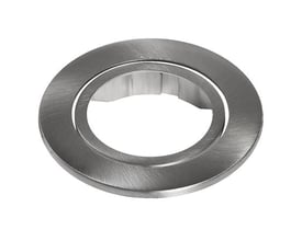 Ledvance Spot Combo ring fix rund i børstet nikkel med en diameter på 81,5 mm til indendørs brug.