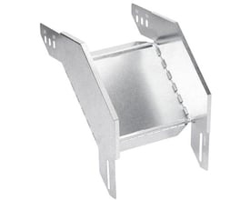 Schneider Electric udvendig bøjning til ZM kabelbakker, 90 grader, 600x60mm, 1mm tykkelse med Zinc+ overflade.