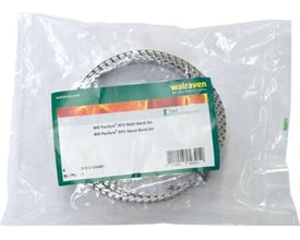 Walraven Pacifyre EFC brandkrave til plastrør i 3 meters længde, vist i sin emballage med produktinformation.