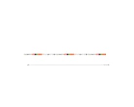 Hvidt LEDVANCE T8 LED-rør PFM connected med emballage, 23 W og lysstrøm på 3700 lm.