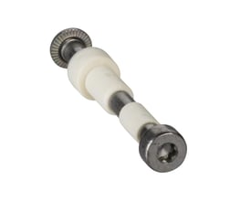 Schneider Electric knækbolt til NSX400-630, et sæt af 12 stk. til installationstilbehør, med 3P/4P polbeskrivelse.