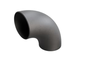 Indura 90° bøjning i S235 stål med 3D radius på 270mm og dimensioner 193,7x5,6mm.