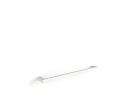 Metallbude Vana håndklædestang i hvid med firkantet design, 550 mm bred, vist på hvid baggrund.