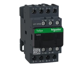 Schneider Electric TeSys D kontaktor 7522457859, 25A 4-polet med 48V AC spole og 1 NO/1 NC kontakt.