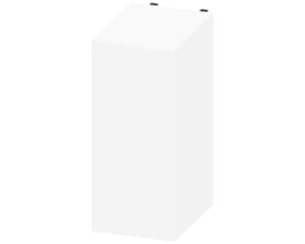 Siemens stikbensrelæ RT3 med 1 skiftekontakt, 115V AC og 16A, type LZX:RT314615, hvid plast.