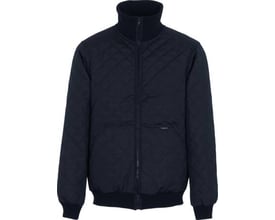 Mascot Dundee termojakke i marineblå, størrelse 4XL, med quiltet design, høj ribkrave og gennemgående lynlås.