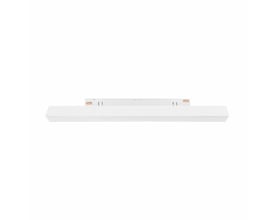 Hvid dæmpbar SpectrumLED SHIFT Smart-Line S skinne på 30,4 cm med CCT-lys og Zigbee, set forfra.