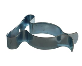 Maskinfabrikken Universal fjederklemme uden bagplade til træplader, med en diameter på Ø32mm.