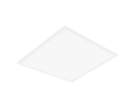 Ledvance Panel Compact 600x600mm i hvid aluminium med en diffus flade, velegnet til kontorer.