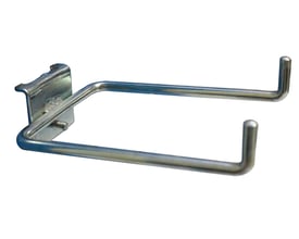 Maskinfabrikken Universal dobbelt værktøjskrog i metal med 90 graders vinkel, 110mm længde og 80mm bredde.