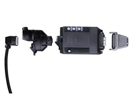 Siemens Simatic Net Profibus Ecofast hybridstik med 180 graders vinkel, CU han forbindelse og kabel.