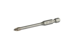 Ironside flisebor med fire HM-skær og diameter på 5,0 mm, vist skråt med skæret og skaftet synligt.