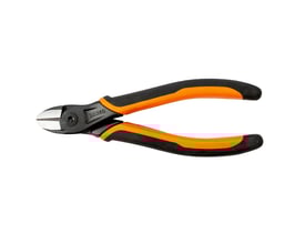 Bahco sidebidetang 2101G, 125 mm, uden returfjeder, med sort og orange ERGO™ håndtag på hvid baggrund.