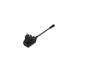 Philips Lighting GardenLink 24V transformer med stik til udendørs brug, isoleret på hvid baggrund.