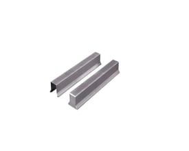 GTBUILD sternkapsel på 22 mm med stor muffe, vist som aflange grå profiler fra forskellige vinkler.