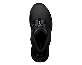 Sort mellemhøj Activewear Knox 5201 sikkerhedsstøvle i str. 46 set ovenfra med FitGo-lukning.