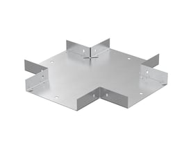 Schneider Electric X-afgrening W13 SKH i hvid RAL9010, designet til 90 graders horisontal afgrening med kabelbakker på 40 mm kanthøjde.