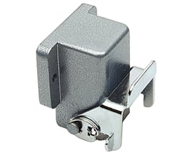 Procon chassishus i pulverlakeret aluminium med vinkel form, kompatibel med A3/A4 standardstik.