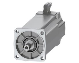 Siemens Simotics S-1FK2 HD servo motor i grå metal med cylindrisk aksel og monteringsflange.