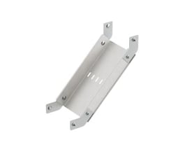 Mita faldstykke CT50 i sølvfarvet metal med 150 mm diameter og PC1-coating, vist på hvid baggrund.