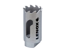 Lenox Carbide Tipped hulsav med Speed Slot®, 29 mm, viser tændernes aggressive design og hul til nem tømning.