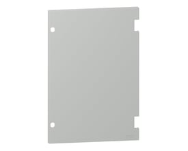 Schneider Electric låge PLM til NSYPLM64 skabe, 647x436mm, grå polyester med RAL 7035.