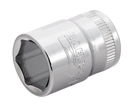 Detaljeret billede af Bahco 11 mm topnøgle, der viser mærket og den polerede overflade i højtlegeret stål.