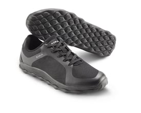 Sika Footwear Move arbejdssko i sort, størrelse 35, med ekstra skridhæmmende ydersål med luftbobler og åndbart meshmateriale.