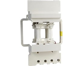 Schneider Electric TeSys D spole LX1D8 i hvid plast, designet til LC1D115-150 kontaktorer og 240V AC.